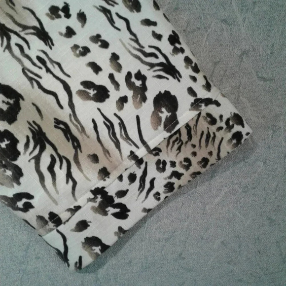 Leopard Print Short Sleeve Belted Tunic Top  Size 18W - Picture 8 of 13